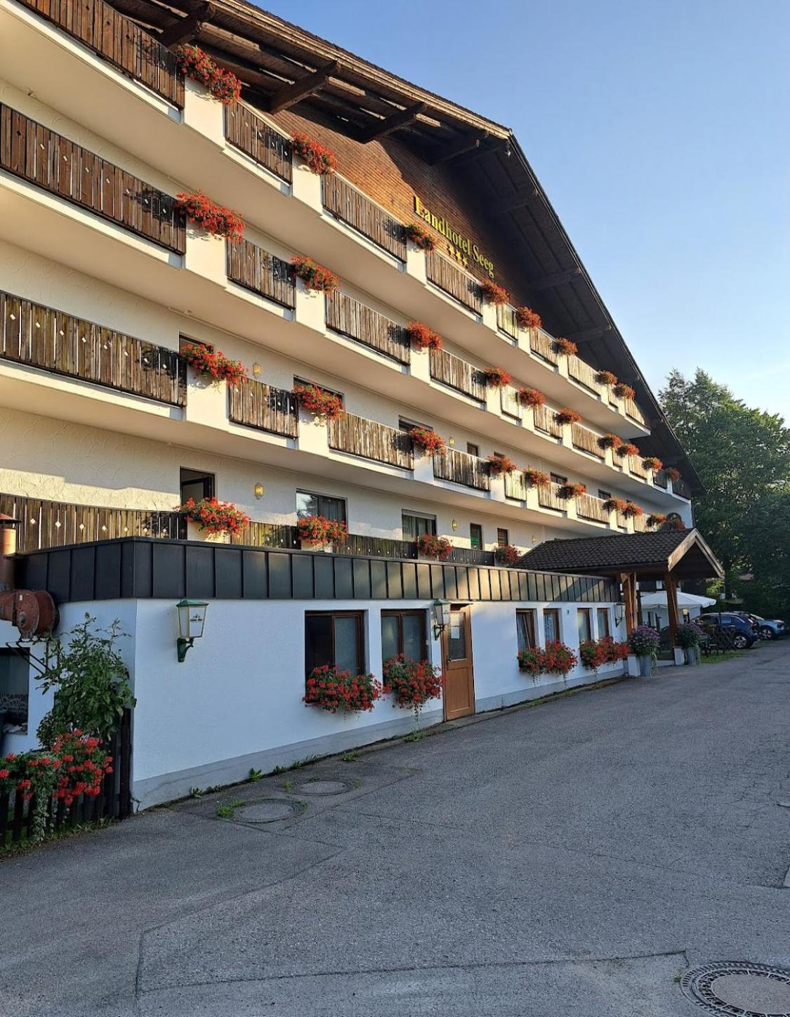 Ferienwohnung Darosa Gipfelglueck Seeg Dış mekan fotoğraf